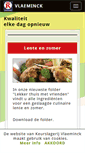 Mobile Screenshot of keurslagerij-vlaeminck.be
